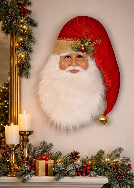 SH30-02 Traditional Santa Head