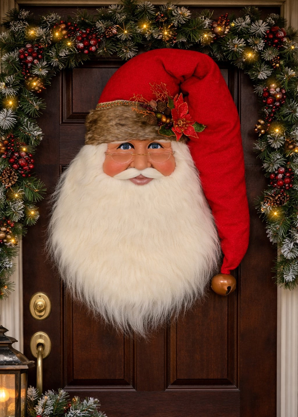 Woodland Santa Head