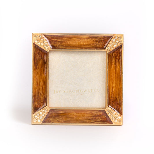 Leland Pave Corner 2" Frame - Topaz