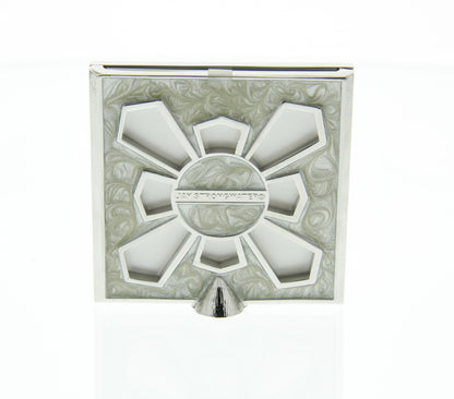 Leland Pave Corner 2" Frame - Crystal Pearl