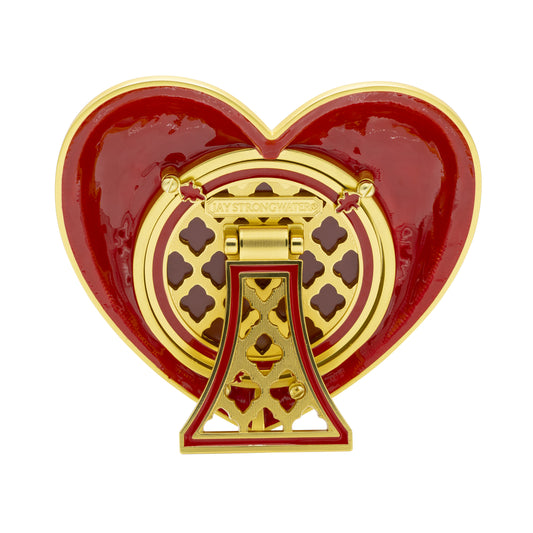 Chantal Heart Frame Ruby