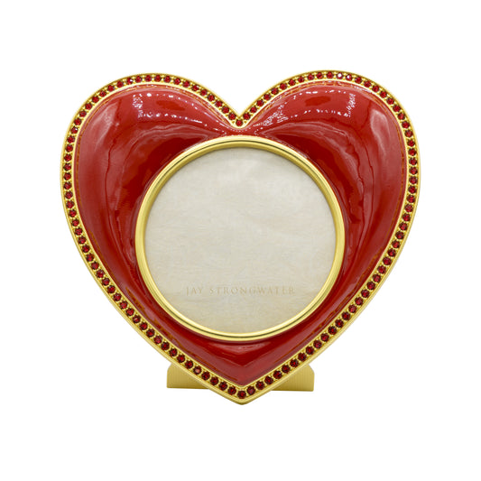 Chantal Heart Frame Ruby