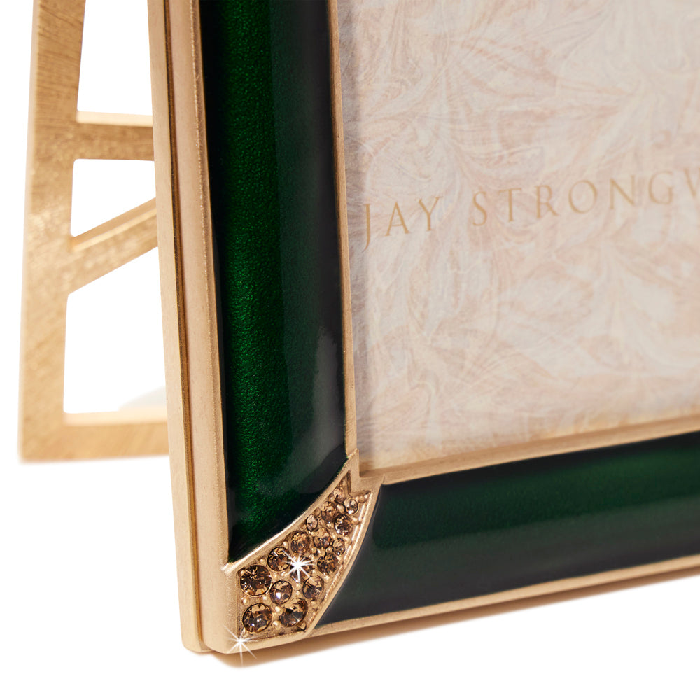 Lavinia 4" x 6" Frame- Deep Emerald