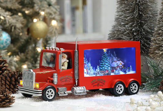 Santa Red Big Rig