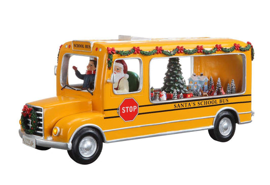 Santa School Bus