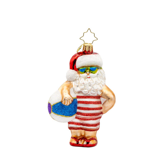 Santa Takes A Dip