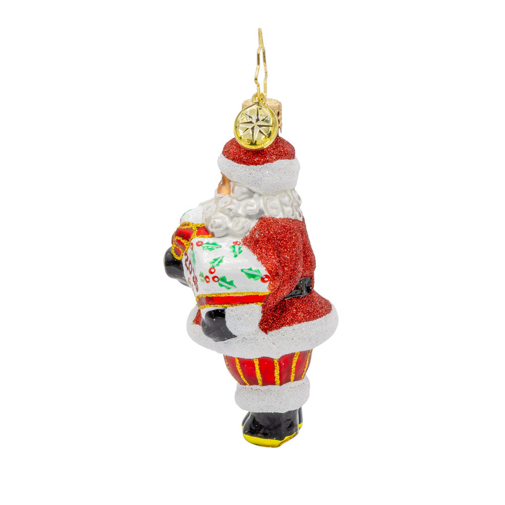 Santa's Special Gift 2025 Gem - Christmas Small Ornament