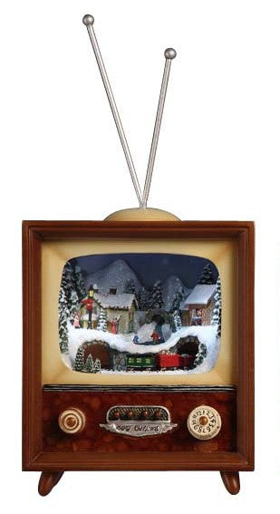 Vertical Christmas TV Box