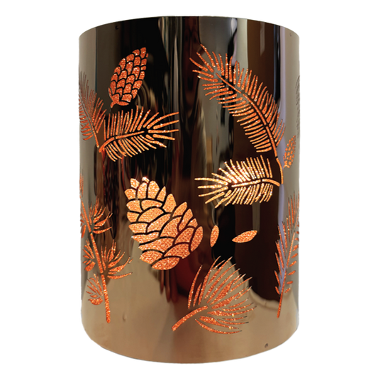 Pinecones & Holly Shade