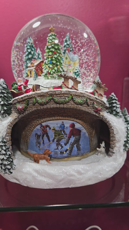 5" H Mus Rotating Kids Dome Village