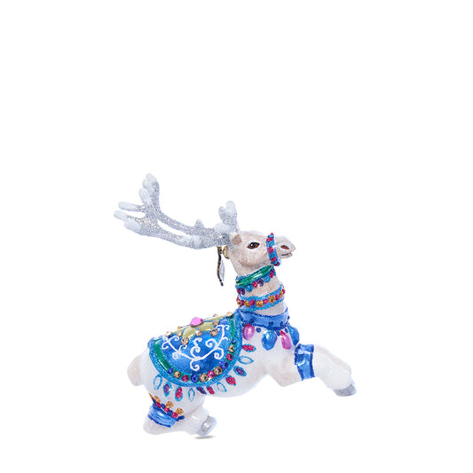 Vixen Glass Ornament